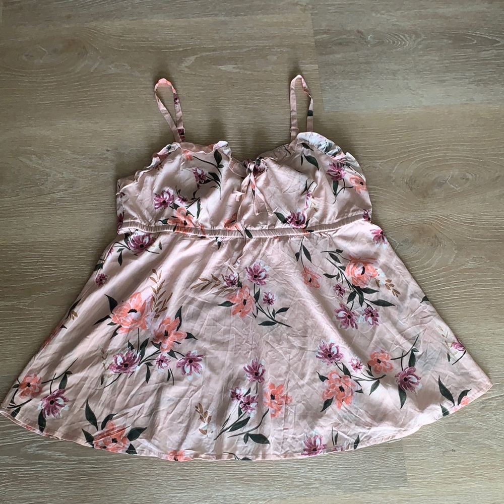 Torrid floral print top size 0